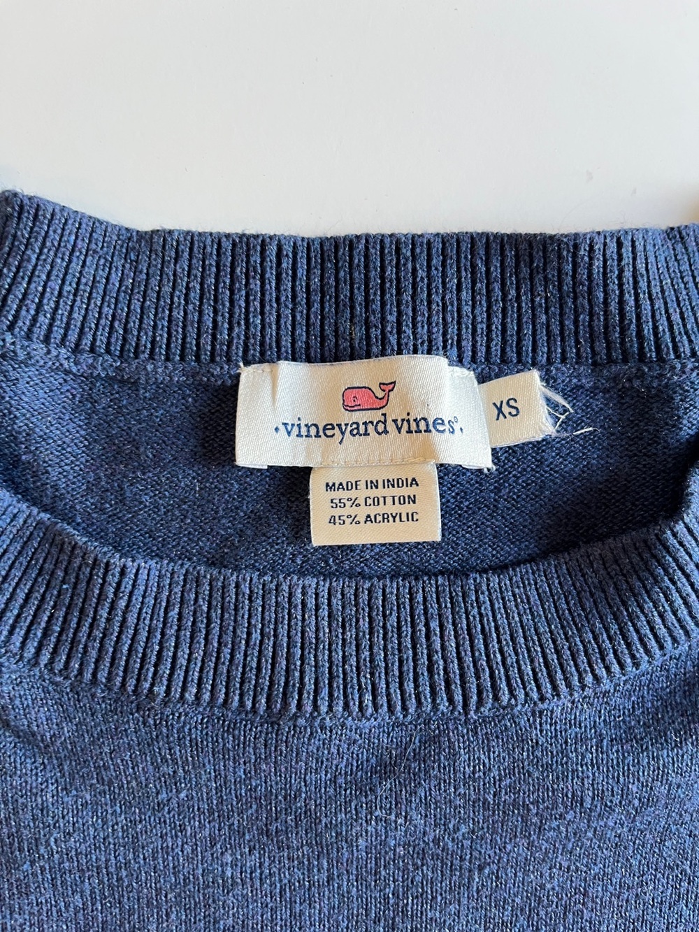Vineyard Vines Limited Edition Cotton Blend Crewneck Sweater Women's XS Rare - Picture 9 of 11